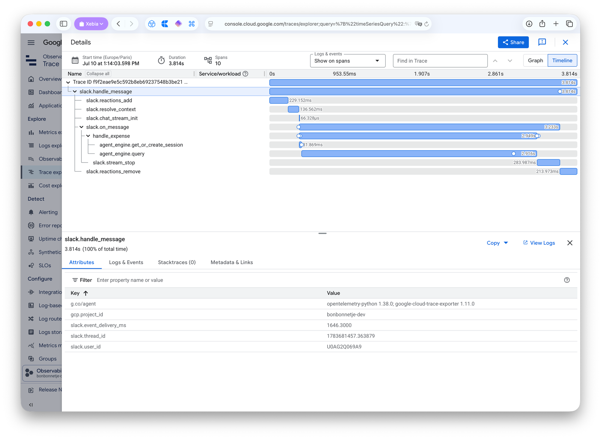 Our internal AI agent for expenses: Bonbonnetje 🍬 (on Xebia.com ⧉)